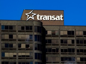 Transat's head office in Montreal.