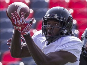 Receiver Tyrone Pierre, who's from Ottawa and played at Laval, was among the players cut by the Redblacks on Friday, June 7, 2019.