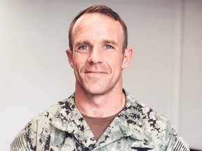 U.S. Navy SEAL Special Operations Chief Edward Gallagher, charged with war crimes in Iraq, is shown in this undated photo provided May 24, 2019.