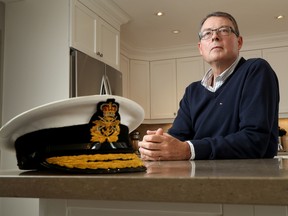 Vice-Admiral Mark Norman poses for a photo at his home in Ottawa Thursday May 16, 2019.