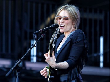 Christina Martin performs at Bluesfest in Ottawa on Sunday.