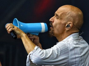 Singer Tim Booth performs with the band "James" at Bluesfest in Ottawa on Sunday, July 7, 2019. 

0708 Bluesfest 01

Photo by Patrick Doyle / Postmedia