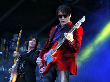 Tim Butler, right, and Rich Good perform with the band The Psychedelic Furs at Bluesfest in Ottawa on Sunday.