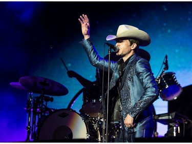 The Killers performing at RBC Ottawa Bluesfest on July 7, 2019.