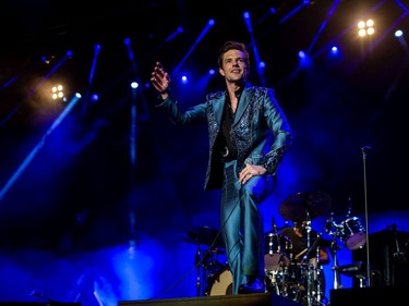 The Killers performing at RBC Ottawa Bluesfest on July 7, 2019.