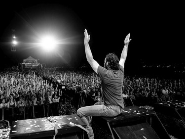 The Killers performing at RBC Ottawa Bluesfest on July 7, 2019.