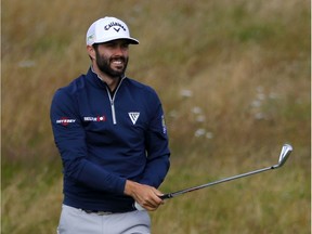 Adam Hadwin of Canada struggled with his putting during the Open Championship at Royal Portrush Golf Club in Northern Ireland this past week.