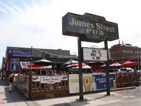 File photo of the James Street Pub.