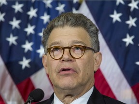 Al Franken, onetime Democratic senator,  resigned amid allegations if inappropriate behaviour with women.