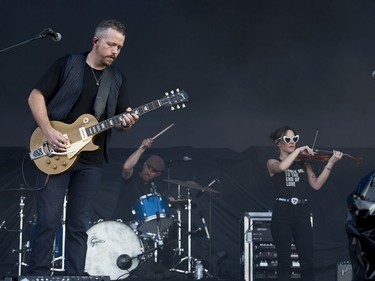 Jason Isbell and the 400 Unit take to the city stage after the severe weather warning passed as the second day of RBC Bluesfest gets going on Friday evening.