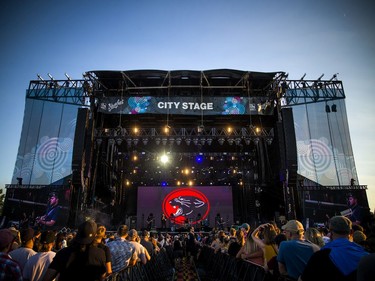 Taking Back Sunday hit the City Stage at Bluesfest on Saturday.