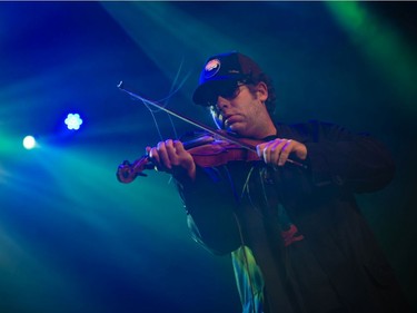 Ashley MacIsaac performing at RBC Ottawa Bluesfest on July 7, 2019.