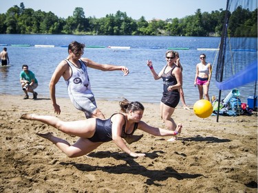 HOPE Volleyball SummerFest took place Saturday, July 13, 2019, at Mooney's Bay Beach.
