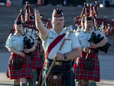 The Ceremonial Guard proudly presents Fortissimo, a military and musical spectacular on the lawns of Parliament Hill nightly from July 18 to 20 at 7 p.m.  A full dress rehearsal was held on Wednesday.