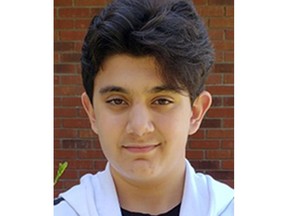 The 13-year-old cyclist who died following a collision on Tuesday has been identified as Simon Peter Khouri.