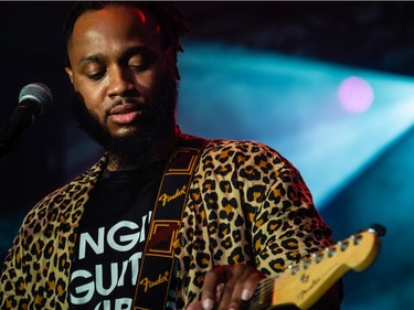 AJ Ghent, performing at Bluesfest in Ottawa on Friday, July 5 2019.