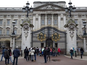 The front of Buckingham Palace in central London. What if someone glued the proposed Château Laurier addition on the back?