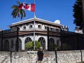 Canada's embassy in Havana.