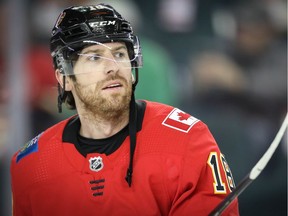 Calgary Flames James Neal, while a member of the Calgary Flames in February 2019.