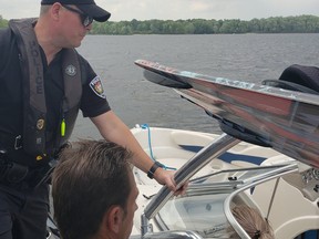 Police marine units will also be involved in a regional RIDE program Friday.