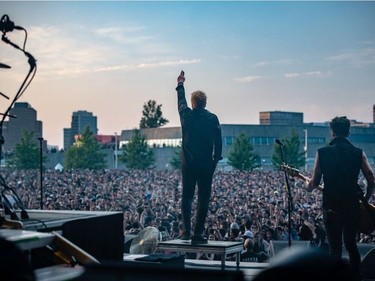 The Offspring play on the Bluesfest City Stage on Friday, July 12, 2019. Sean Sisk photo