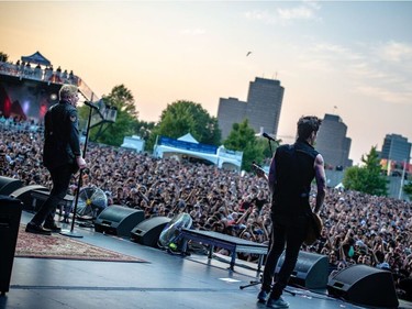 The Offspring play on the Bluesfest City Stage on Friday, July 12, 2019. Sean Sisk photo