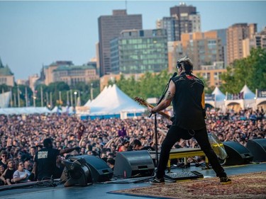 The Offspring play on the Bluesfest City Stage on Friday, July 12, 2019. Sean Sisk photo