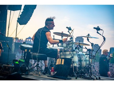 The Offspring play on the Bluesfest City Stage on Friday, July 12, 2019. Sean Sisk photo