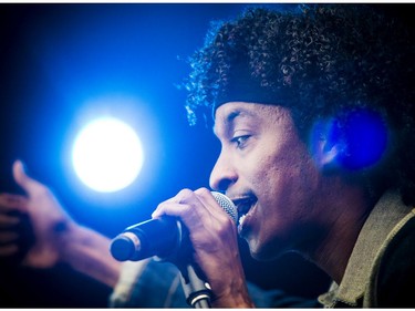 K'Naan performs on the City Stage during Bluesfest, Saturday, July 13, 2019.