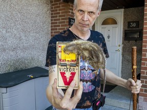 Sean Walker has been living in Ottawa Community Housing for more than 20 years. He says the rat problem at his building is because some of his neighbours don't take care of their trash properly, but ultimately says the onus is on OCH to provide better garbage storage. July 17, 2019.