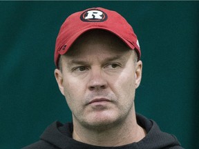 Ottawa Redblacks head coach Rick Campbell