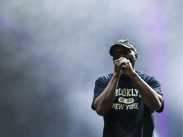 Wu-Tang hit the City Stage after a delay due to weather at Bluesfest, Saturday, July 13, 2019.