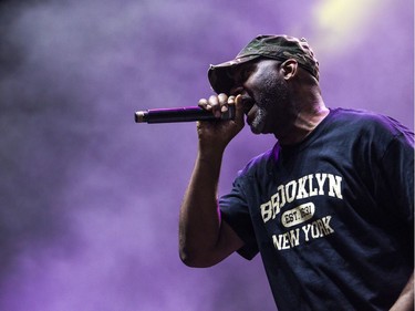Wu-Tang hit the City Stage after a delay due to weather at Bluesfest, Saturday, July 13, 2019.