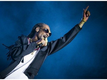 Snoop Dogg played on the City Stage at Bluesfest, Saturday, July 13, 2019.