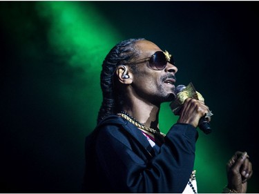 Snoop Dogg played on the City Stage at Bluesfest, Saturday, July 13, 2019.