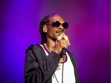 Snoop Dogg played on the City Stage at Bluesfest, Saturday, July 13, 2019.