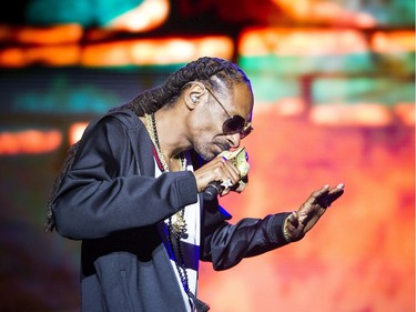 Snoop Dogg played on the City Stage at Bluesfest, Saturday, July 13, 2019.