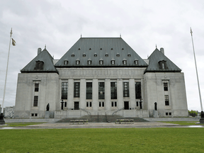 The Supreme Court of Canada in Ottawa.