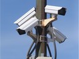 FILE: CCTV security cameras.