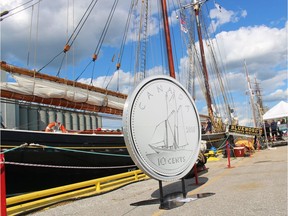 The iconic Bluenose II is a featured attraction at Brockville's Tall Ships Festival.
