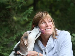 Ann Gay was reunited with Buddy!