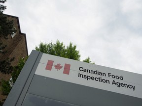 Canadian Food Inspection Agency in Ottawa.