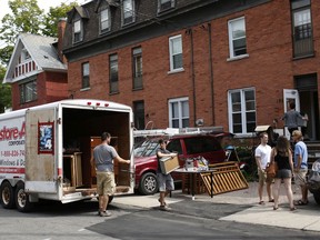 Students are busy moving into new houses and apartments before the fall term of university begins, especially in the neighbourhood of Sandy Hill, which is next to the University of Ottawa.