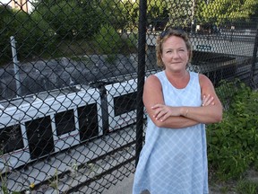 Lorrie Marlow, president of the Mechanicsville Community Association, says the noise from the LRT system is disruptive to her and her neighbours.