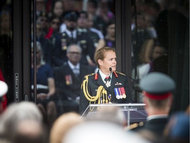 Governor General Julie Payette addressed the guests during the ceremony.