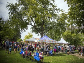 The 2019 Family Pride Picnic, hosted by Ten Oaks Project was held in Hintonburg Park on Sunday.