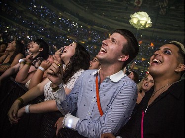 Shawn Mendes performed Sunday at the Canadian Tire Centre.