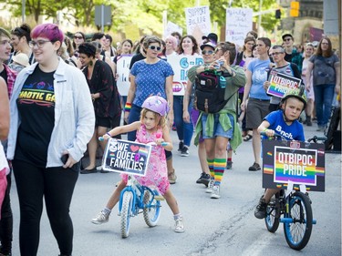 The Ottawa Dyke March 2019 took place on Saturday starting at the Canadian Tribute to Human Rights on Elgin.