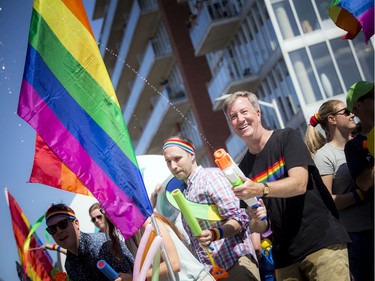 There was a huge turn out for the Capital Pride Parade on Sunday with absolutely perfect weather. Mayor Jim Watson took part in the parade, the first parade since coming out.
