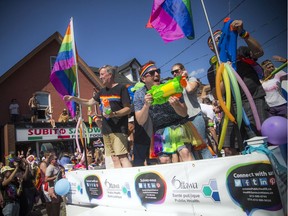 Mayor Jim Watson took part in the 2019 PRIDE parade, the first parade since coming out.